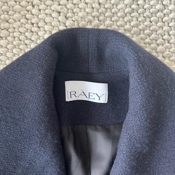 RAEY Virgin Wool Peacoat - Women’s Size 4 - Navy - Picture 7 of 8